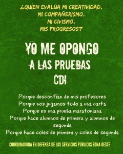 Oponerse a las CDI